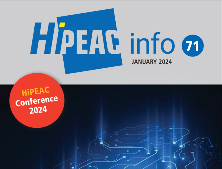 INCODE Featured in the Magazine “HiPEAC info”